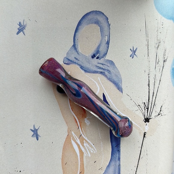 Herbal Tubes - Glass Blown - Picture 2 of 3